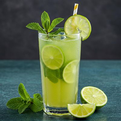 Moroccan Mint Lime Juice